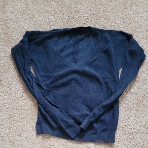 Prana Dark Blue Knit Top